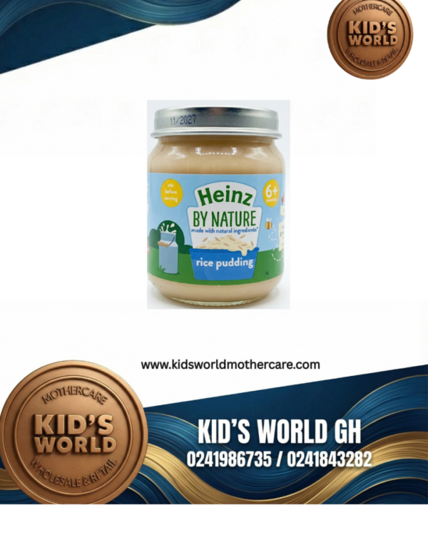 Heinz By Nature Rice Pudding Baby Food Jar (6 Months+)