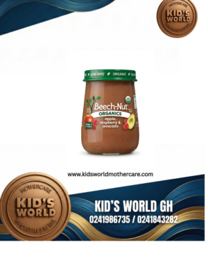 Beech-Nut Organics Apple, Raspberry & Avocado Baby Food Jar (Stage 2 / 6 Months+)