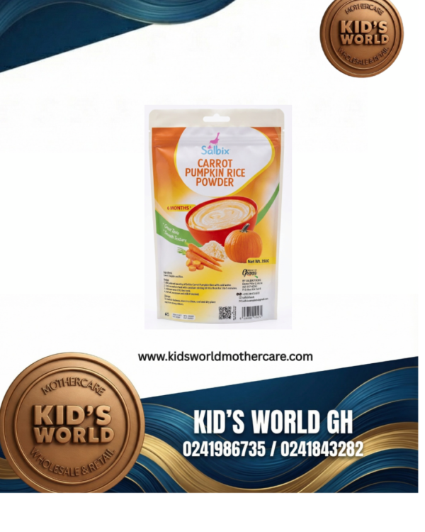 Salbix Carrot Pumpkin Rice Powder (6 Months+)