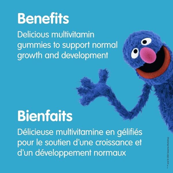 Sesame Street Incredible Power Multi-Vitamin Gummies