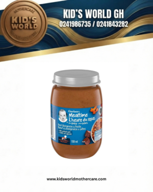 Gerber Beef Bolognese & Pasta Baby Food Jar (Stage 2 / 6 Months+)