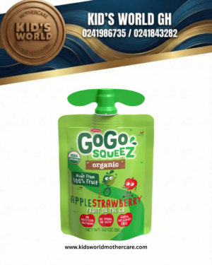 GoGo SqueeZ Organic Apple Strawberry Pouches