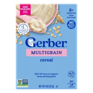 Gerber MultiGrain Baby Cereal (2nd Foods / Sitter 6+ Months)