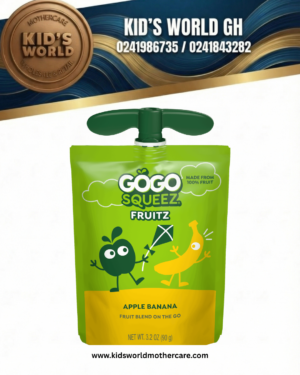 GoGo SqueeZ Fruitz Apple Banana Pouches