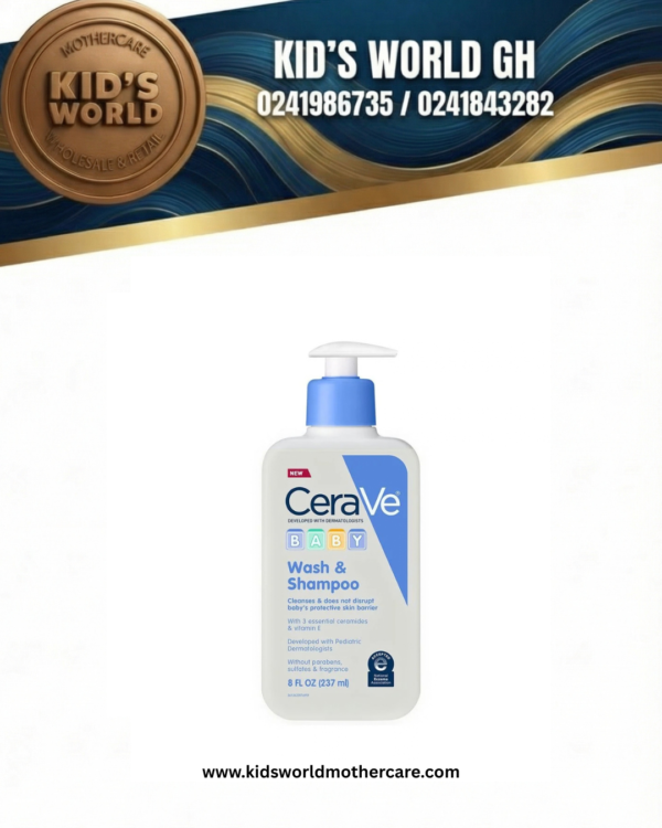 cera (4) CeraVe Baby Wash & Shampoo