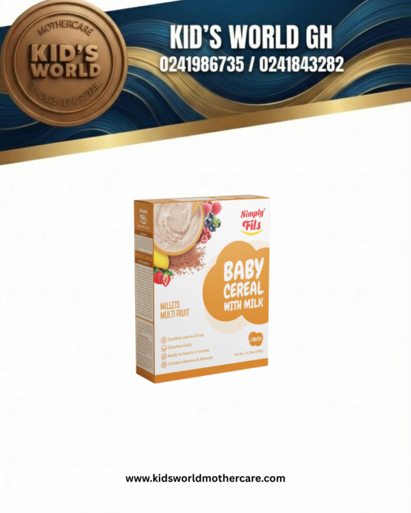 www.kidsworldmothercare.com (3) Simply Fils Millet MultiGrain Cereal (6+ Months)